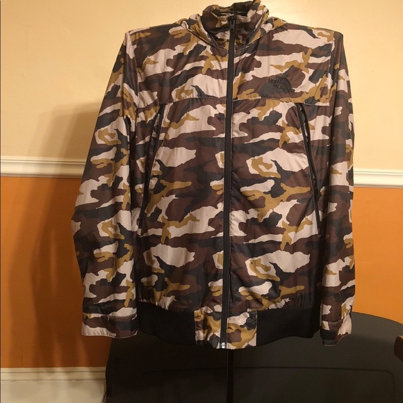Army fatigue north face jacket Clearance
